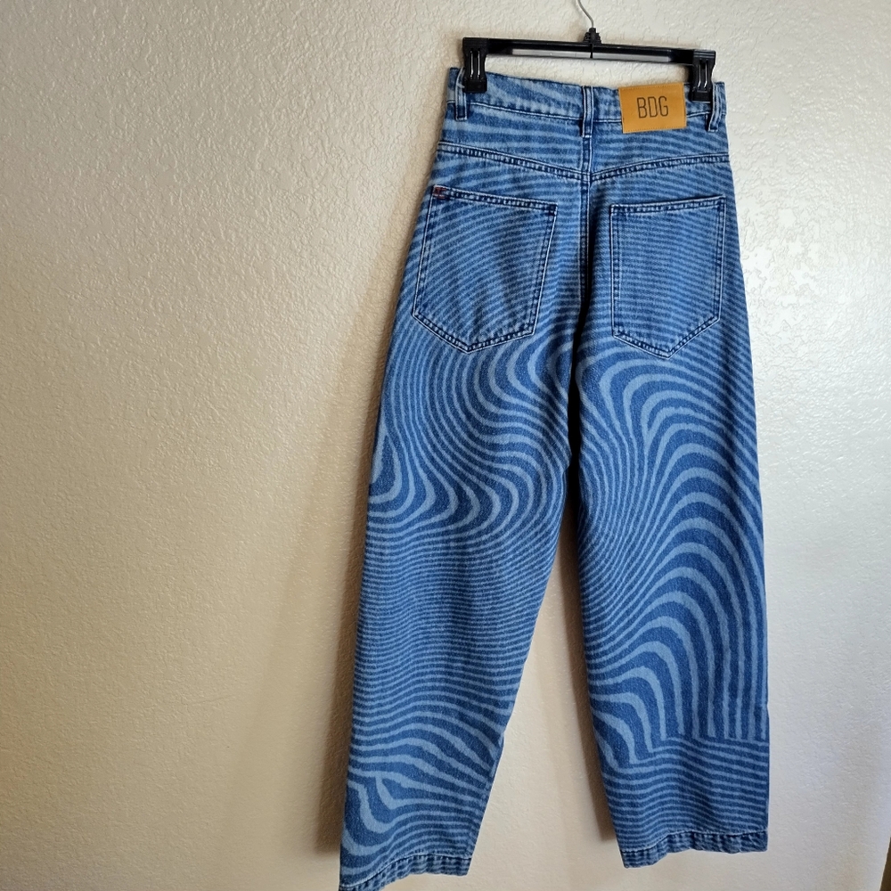 BDG Urban Outfitters High Rise Extreme Baggy Jean Sz 26 - Picture 8 of 11